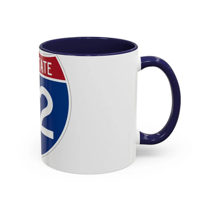 Interstate 22 (U.S. Highways) Accent Coffee Mug-Go Mug Yourself