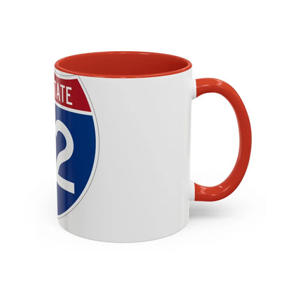 Interstate 22 (U.S. Highways) Accent Coffee Mug-Go Mug Yourself