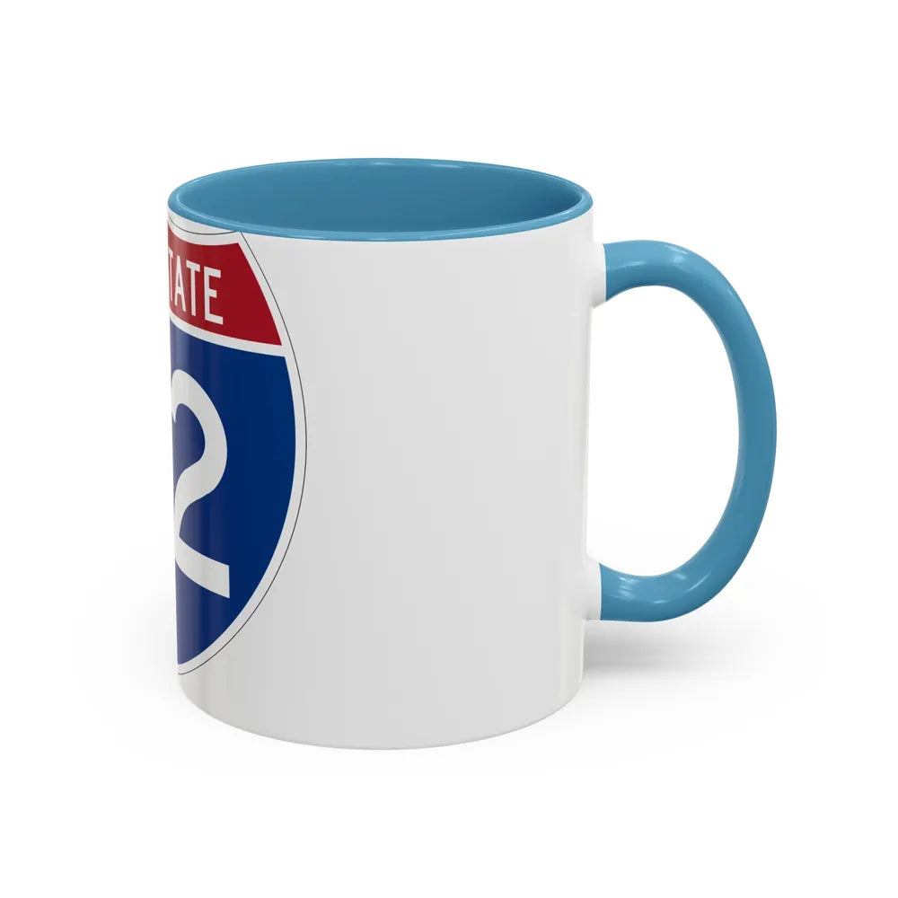 Interstate 22 (U.S. Highways) Accent Coffee Mug-Go Mug Yourself