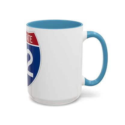 Interstate 22 (U.S. Highways) Accent Coffee Mug-Go Mug Yourself