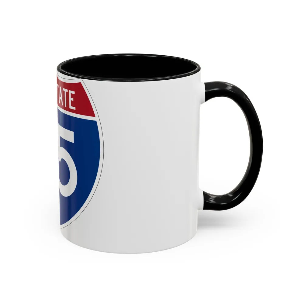 Interstate 25 (U.S. Highways) Accent Coffee Mug-Go Mug Yourself