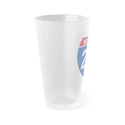 Interstate 26 (U.S. Highways) Frosted Pint Glass 16oz - Go Mug Yourself