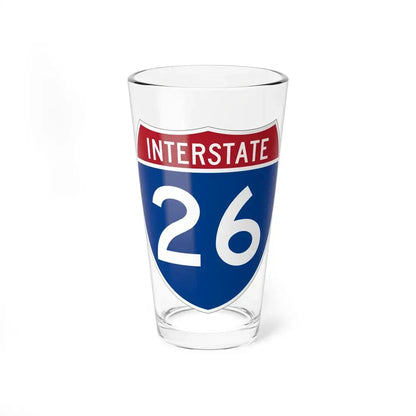 Interstate 26 (U.S. Highways) Pint Glass 16oz - Go Mug Yourself