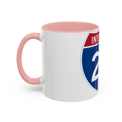 Interstate 27 (U.S. Highways) Accent Coffee Mug-Go Mug Yourself