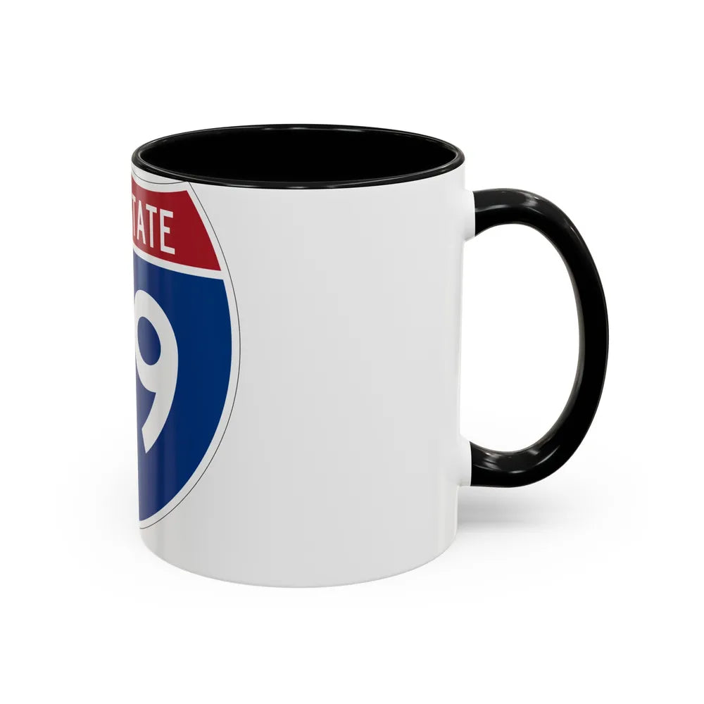 Interstate 29 (U.S. Highways) Accent Coffee Mug-Go Mug Yourself