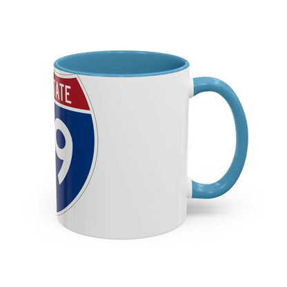 Interstate 29 (U.S. Highways) Accent Coffee Mug-Go Mug Yourself