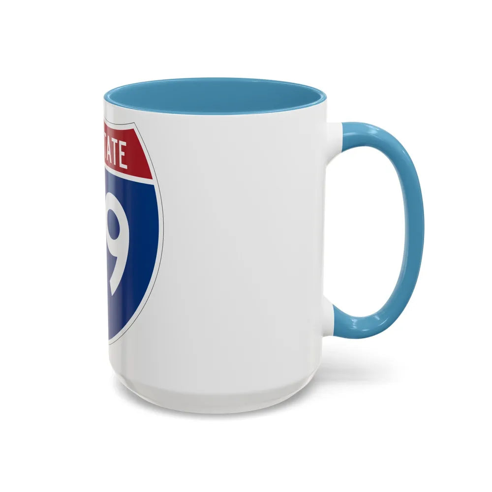 Interstate 29 (U.S. Highways) Accent Coffee Mug-Go Mug Yourself