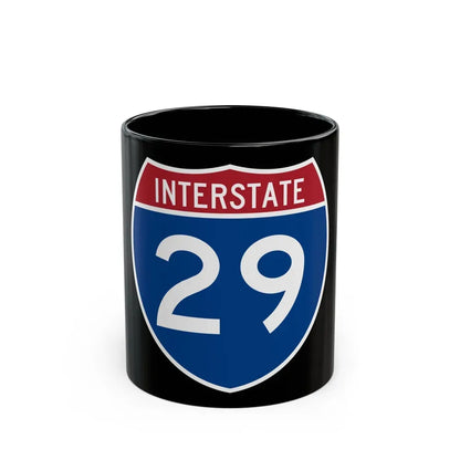 Interstate 29 (U.S. Highways) Black Coffee Mug 11oz - Go Mug Yourself