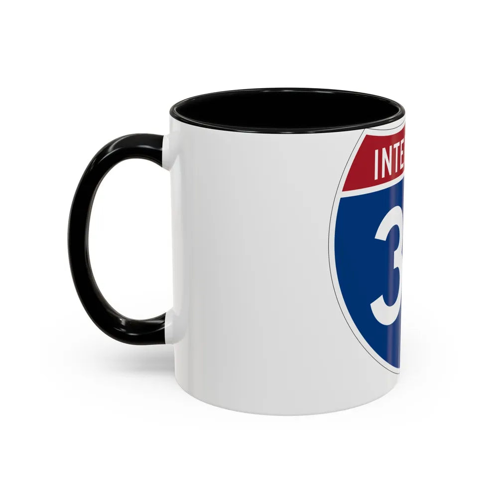 Interstate 30 (U.S. Highways) Accent Coffee Mug-Go Mug Yourself