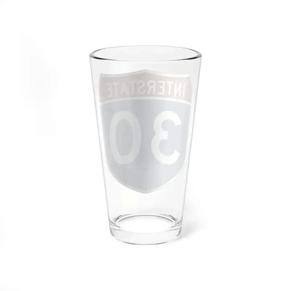 Interstate 30 (U.S. Highways) Pint Glass 16oz - Go Mug Yourself
