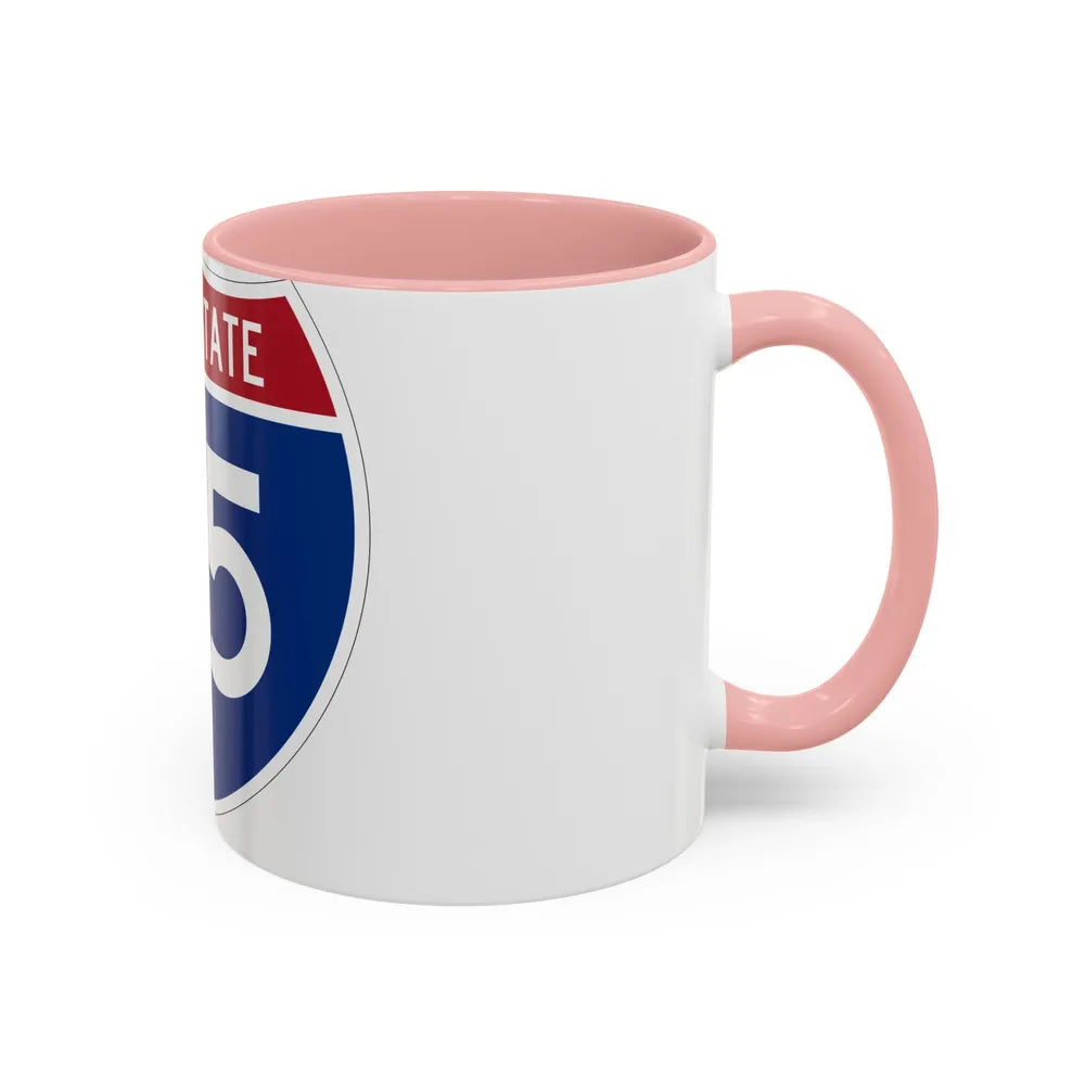 Interstate 35 (U.S. Highways) Accent Coffee Mug-Go Mug Yourself