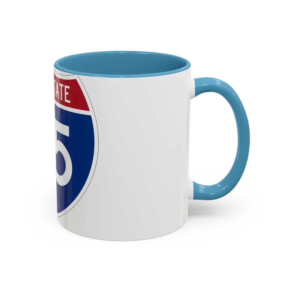 Interstate 35 (U.S. Highways) Accent Coffee Mug-Go Mug Yourself