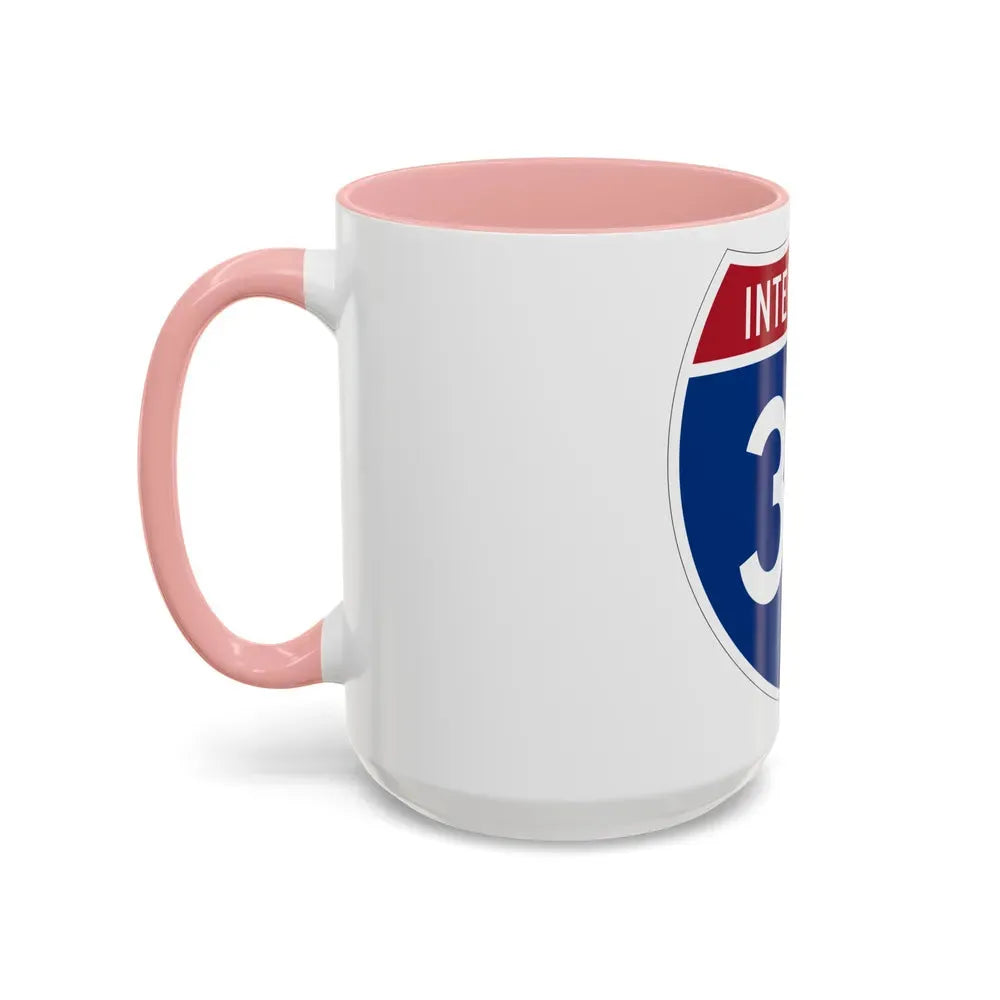 Interstate 35 (U.S. Highways) Accent Coffee Mug - Go Mug Yourself