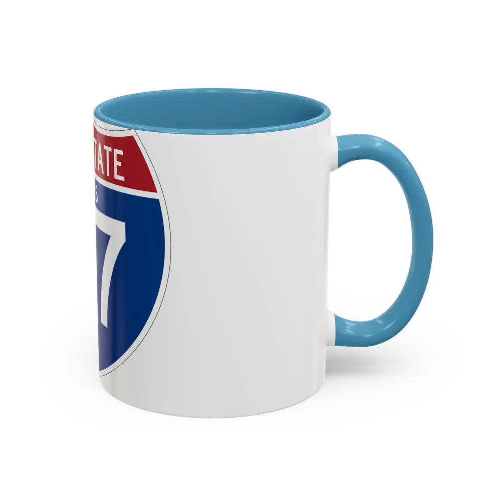 Interstate 37 (U.S. Highways) Accent Coffee Mug-Go Mug Yourself