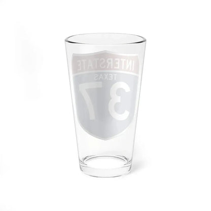 Interstate 37 (U.S. Highways) Pint Glass 16oz - Go Mug Yourself