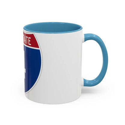 Interstate 4 (U.S. Highways) Accent Coffee Mug-Go Mug Yourself