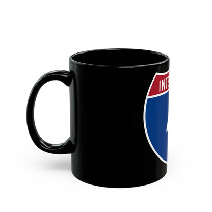 Interstate 4 (U.S. Highways) Black Coffee Mug-Go Mug Yourself