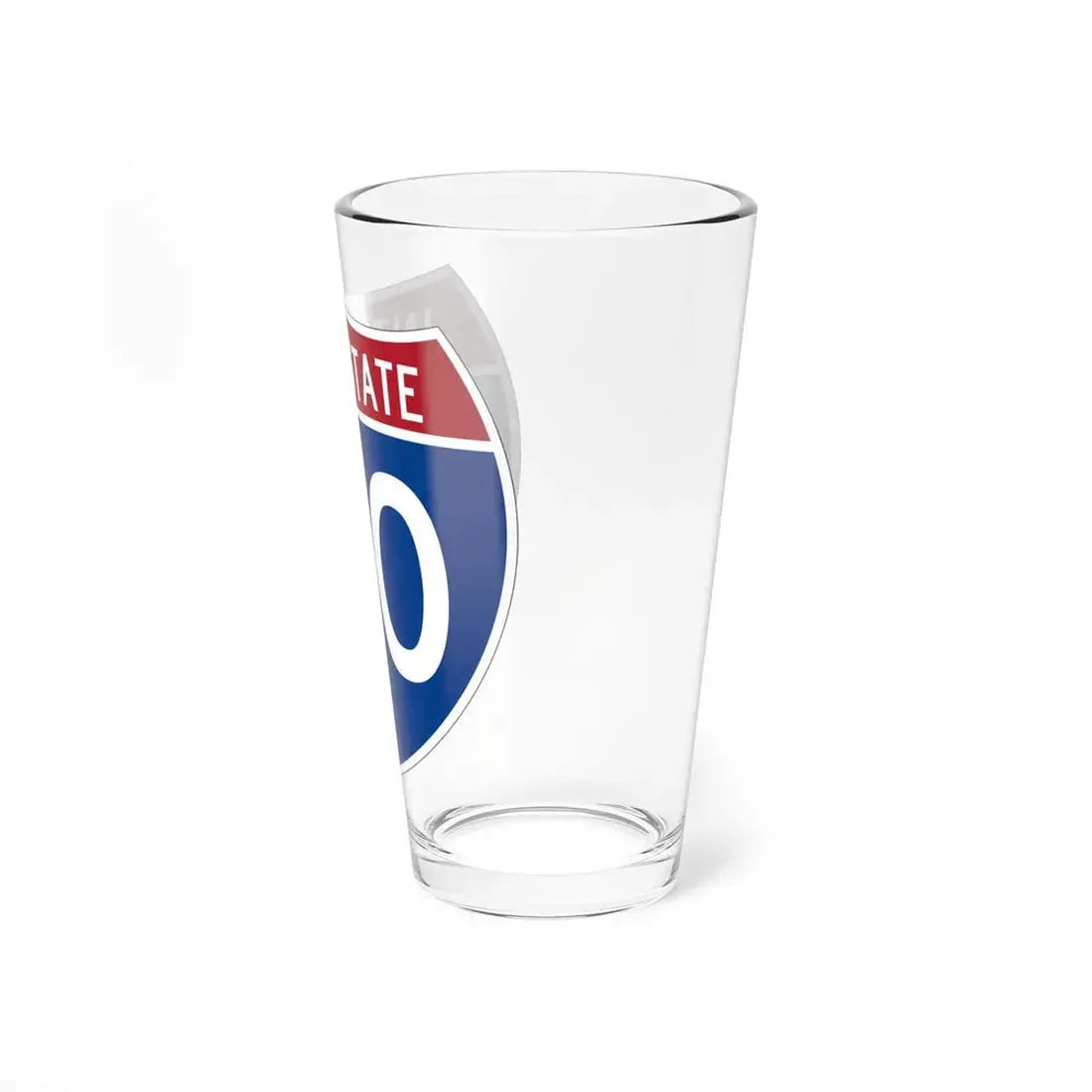 Interstate 40 (U.S. Highways) Pint Glass 16oz - Go Mug Yourself