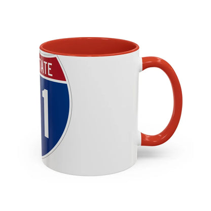 Interstate 41 (U.S. Highways) Accent Coffee Mug-Go Mug Yourself