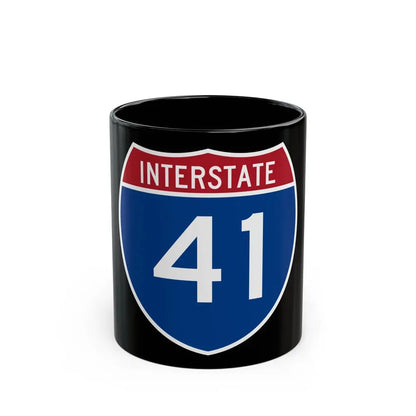 Interstate 41 (U.S. Highways) Black Coffee Mug 11oz - Go Mug Yourself