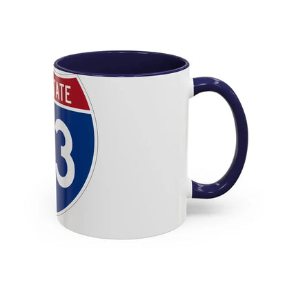 Interstate 43 (U.S. Highways) Accent Coffee Mug - Go Mug Yourself
