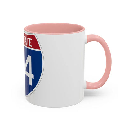 Interstate 44 (U.S. Highways) Accent Coffee Mug-Go Mug Yourself