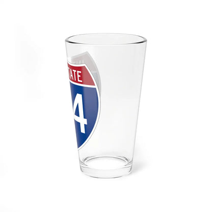 Interstate 44 (U.S. Highways) Pint Glass 16oz-Go Mug Yourself