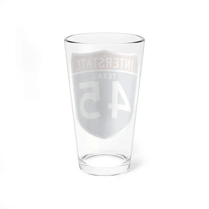 Interstate 45 (U.S. Highways) Pint Glass 16oz - Go Mug Yourself