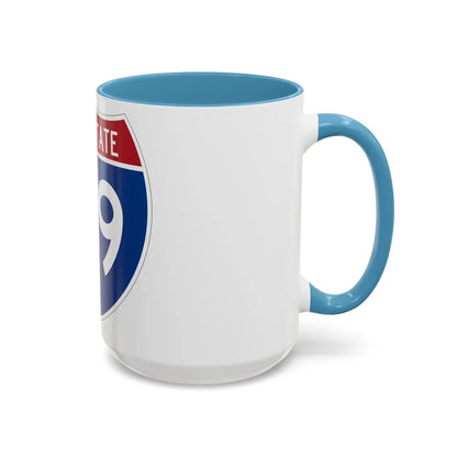 Interstate 49 (U.S. Highways) Accent Coffee Mug-Go Mug Yourself