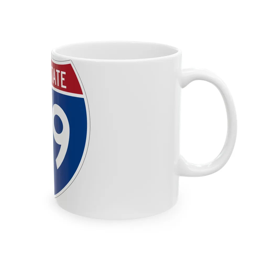 Interstate 49 (U.S. Highways) White Coffee Mug-Go Mug Yourself