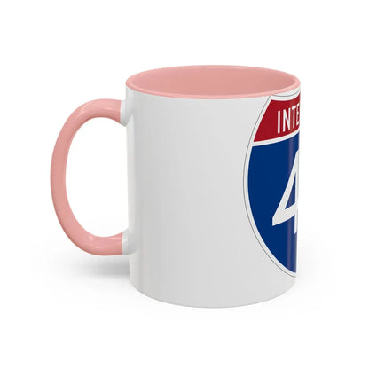 Interstate 49 (U.S. Highways) Accent Coffee Mug - Go Mug Yourself