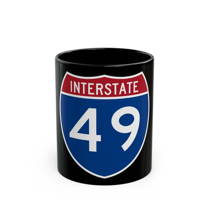 Interstate 49 (U.S. Highways) Black Coffee Mug 11oz - Go Mug Yourself