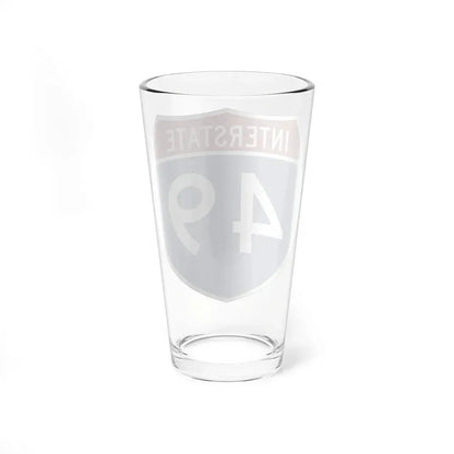 Interstate 49 (U.S. Highways) Pint Glass 16oz - Go Mug Yourself