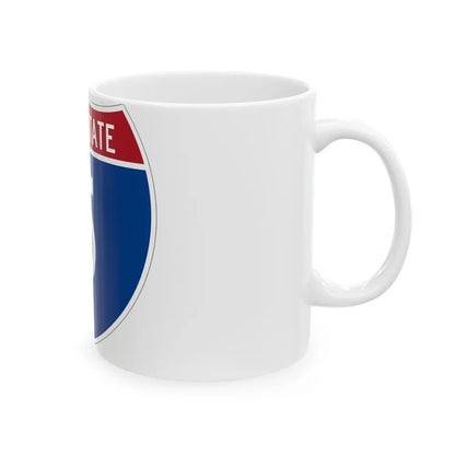 Interstate 5 (U.S. Highways) White Coffee Mug-Go Mug Yourself