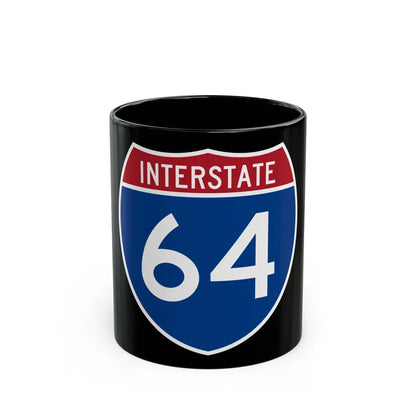 Interstate 64 (U.S. Highways) Black Coffee Mug 11oz - Go Mug Yourself