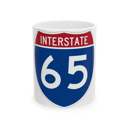 Interstate 65 (U.S. Highways) White Coffee Mug-11oz-Go Mug Yourself