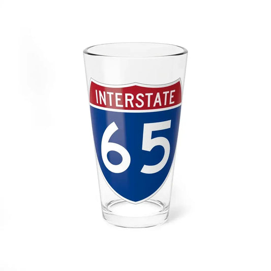 Interstate 65 (U.S. Highways) Pint Glass 16oz 16oz - Go Mug Yourself