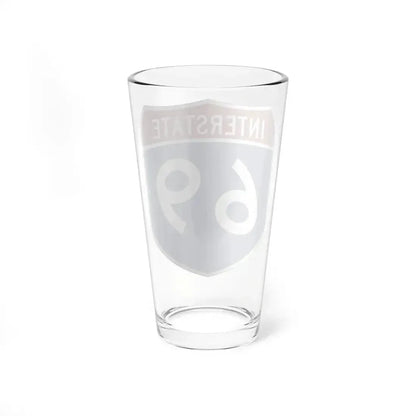 Interstate 69 (U.S. Highways) Pint Glass 16oz - Go Mug Yourself