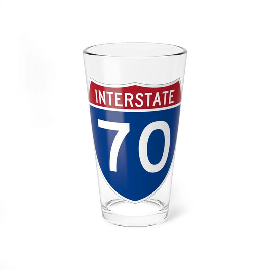 Interstate 70 (U.S. Highways) Pint Glass 16oz-16oz-Go Mug Yourself