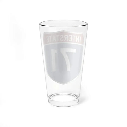 Interstate 71 (U.S. Highways) Pint Glass 16oz - Go Mug Yourself