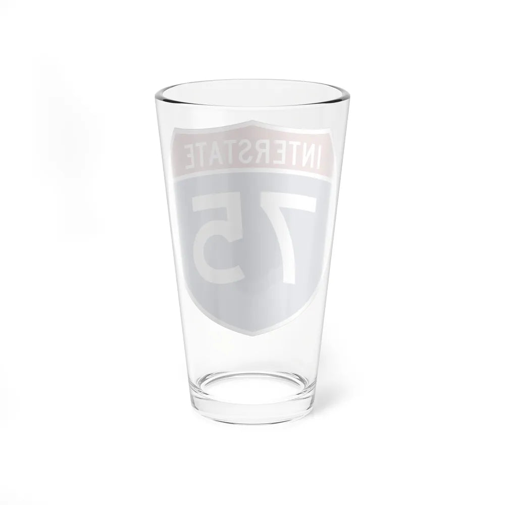 Interstate 75 (U.S. Highways) Pint Glass 16oz-Go Mug Yourself