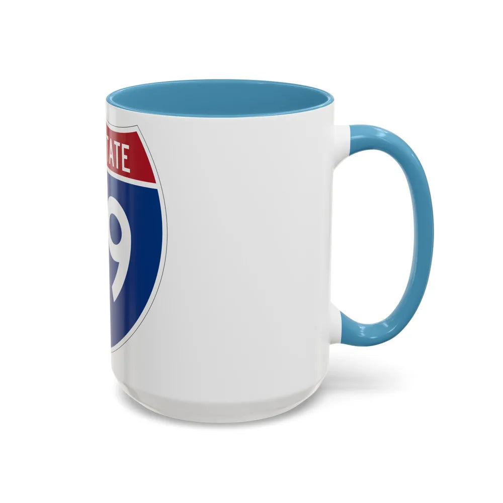 Interstate 79 (U.S. Highways) Accent Coffee Mug-Go Mug Yourself