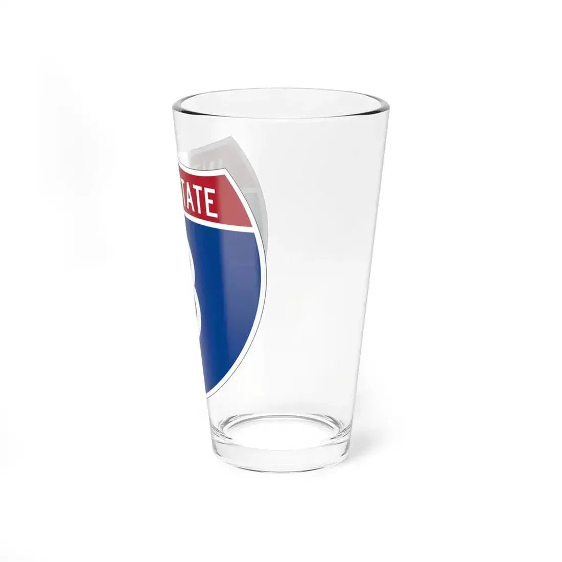 Interstate 8 (U.S. Highways) Pint Glass 16oz - Go Mug Yourself