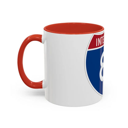 Interstate 81 (U.S. Highways) Accent Coffee Mug-Go Mug Yourself