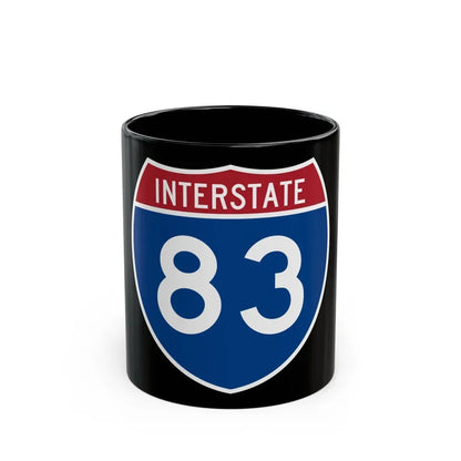 Interstate 83 (U.S. Highways) Black Coffee Mug 11oz - Go Mug Yourself