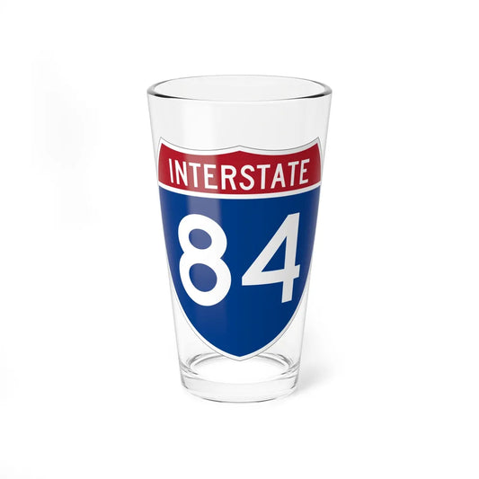 Interstate 84 Oregon Utah (U.S. Highways) Pint Glass 16oz-16oz-Go Mug Yourself