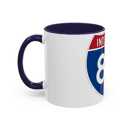 Interstate 84 Oregon Utah (U.S. Highways) Accent Coffee Mug - Go Mug Yourself