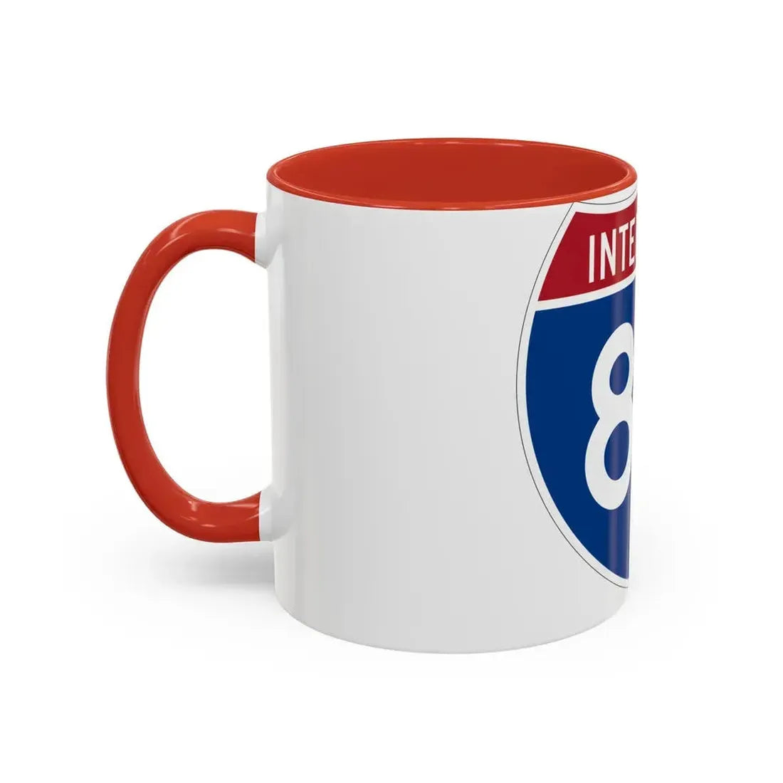 Interstate 84 Oregon Utah (U.S. Highways) Accent Coffee Mug - Go Mug Yourself