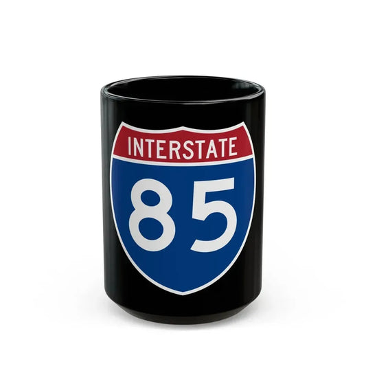 Interstate 85 (U.S. Highways) Black Coffee Mug 15oz - Go Mug Yourself