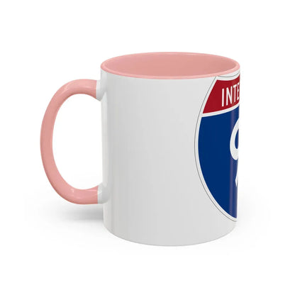 Interstate 91 (U.S. Highways) Accent Coffee Mug - Go Mug Yourself